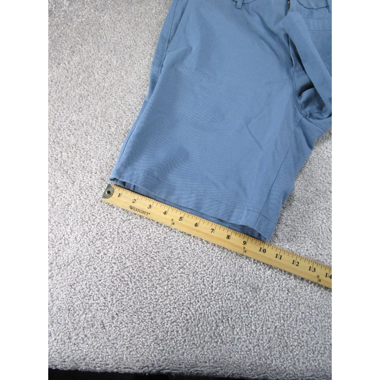 Everlane Everlane Uniform Chino Shorts Men 34 Blue Slim Fit Cotton Spandex Casual Workwear 90s Preppy Theme Mens Size US 34 / EU 50 - 5 Thumbnail