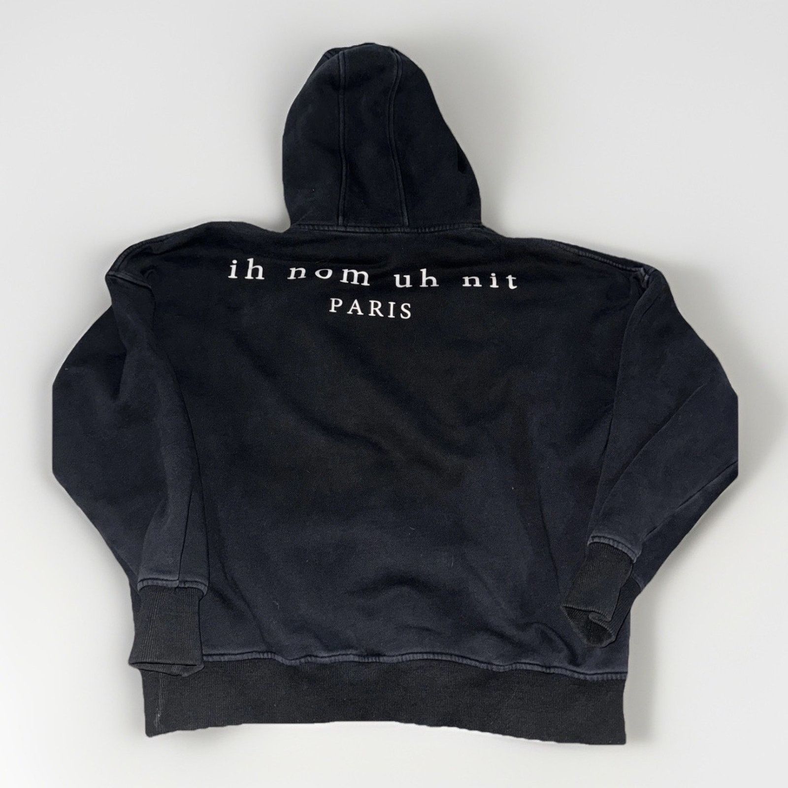 Ih Nom Uh Nit Oh Nom Uh Nit Paris Hoodie Black M Stranger Things 24x23 Size US M / EU 48-50 / 2 - 4 Thumbnail