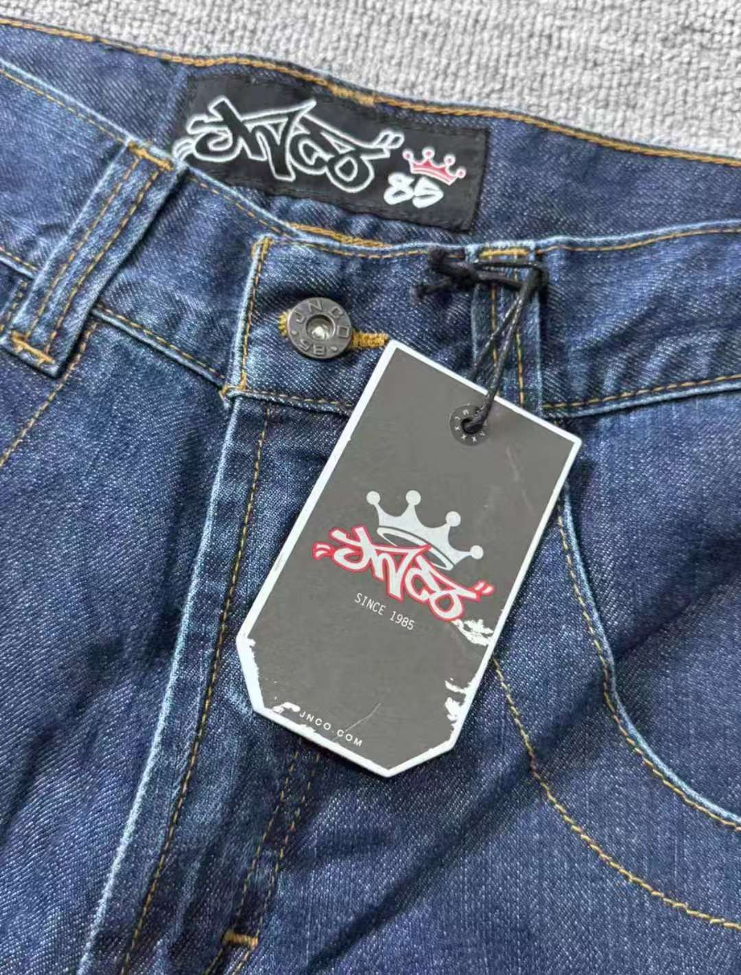 JNCO JNCO navy blue wide leg baggy jeans Size US 32 / EU 48 - 5 Thumbnail