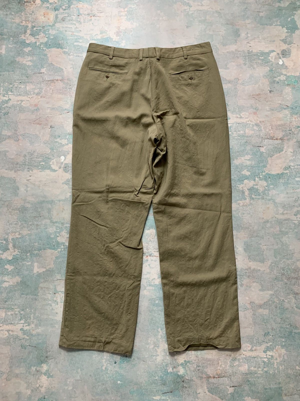 Yves Saint Laurent Vintage Yves Saint Laurent Trousers Pants Size 54L - 6 Thumbnail