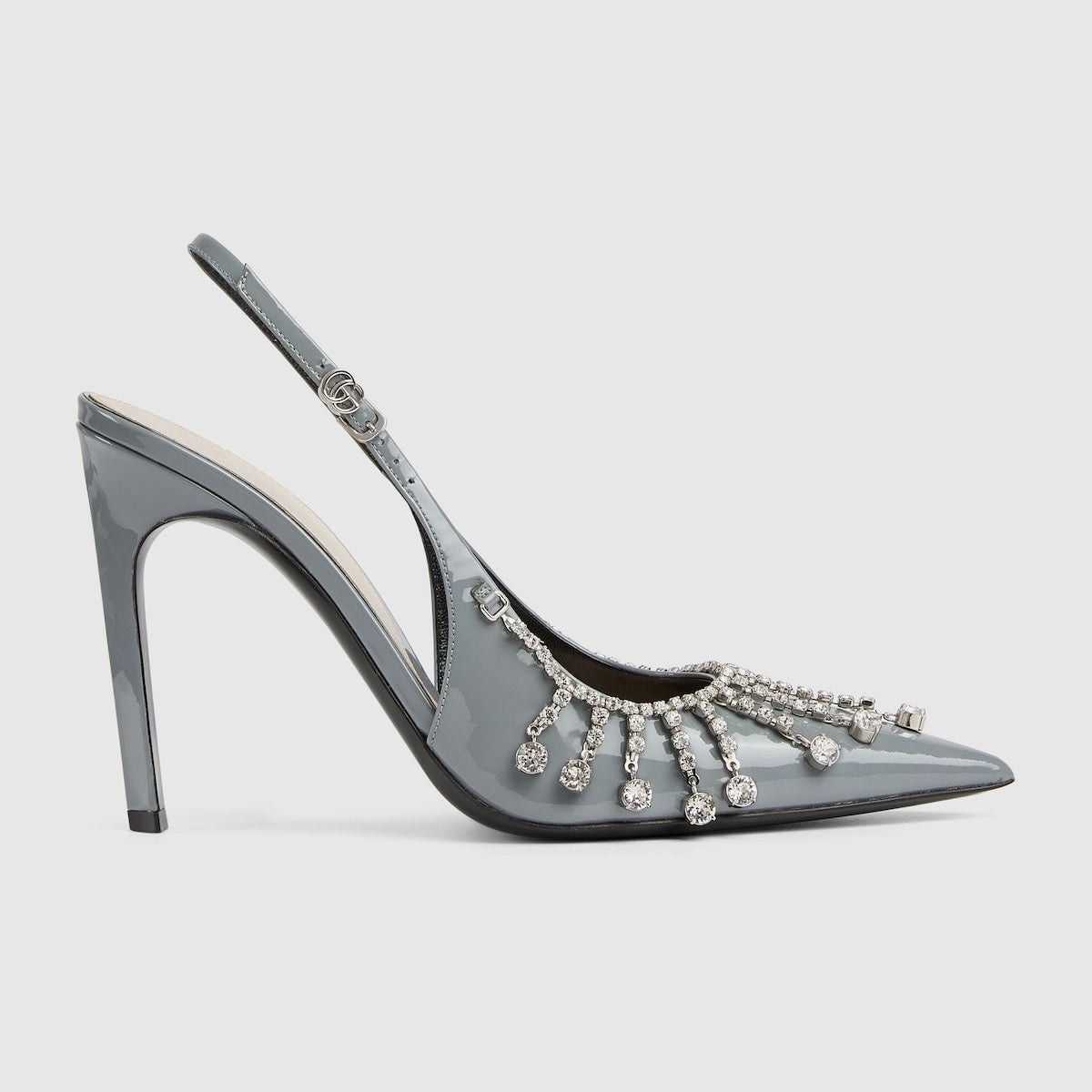 Gucci Crystal Chain Pumps SIZE 39.5