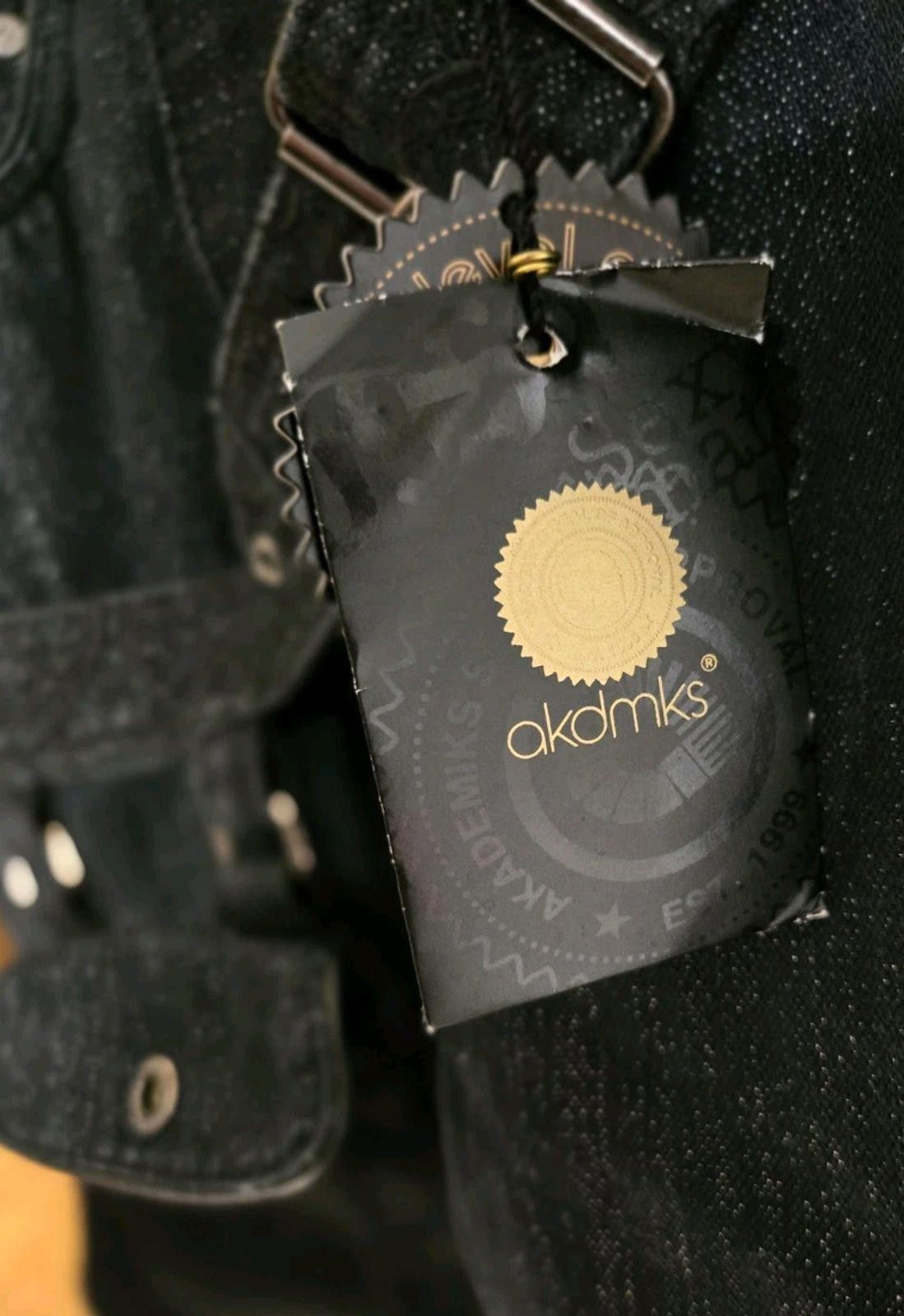 Other AKMDKS Jeanius Level Jeans 38 Gemini Belt Round The Way Fit Size 38" / US 16 / IT 52 - 11 Thumbnail