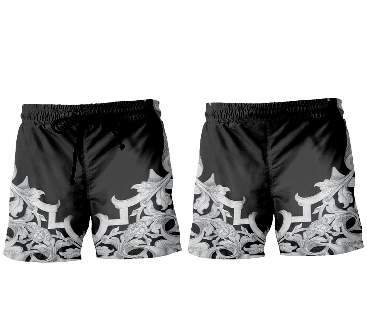 Designer Architectural Baroque Shorts Size US 31 - 3 Thumbnail