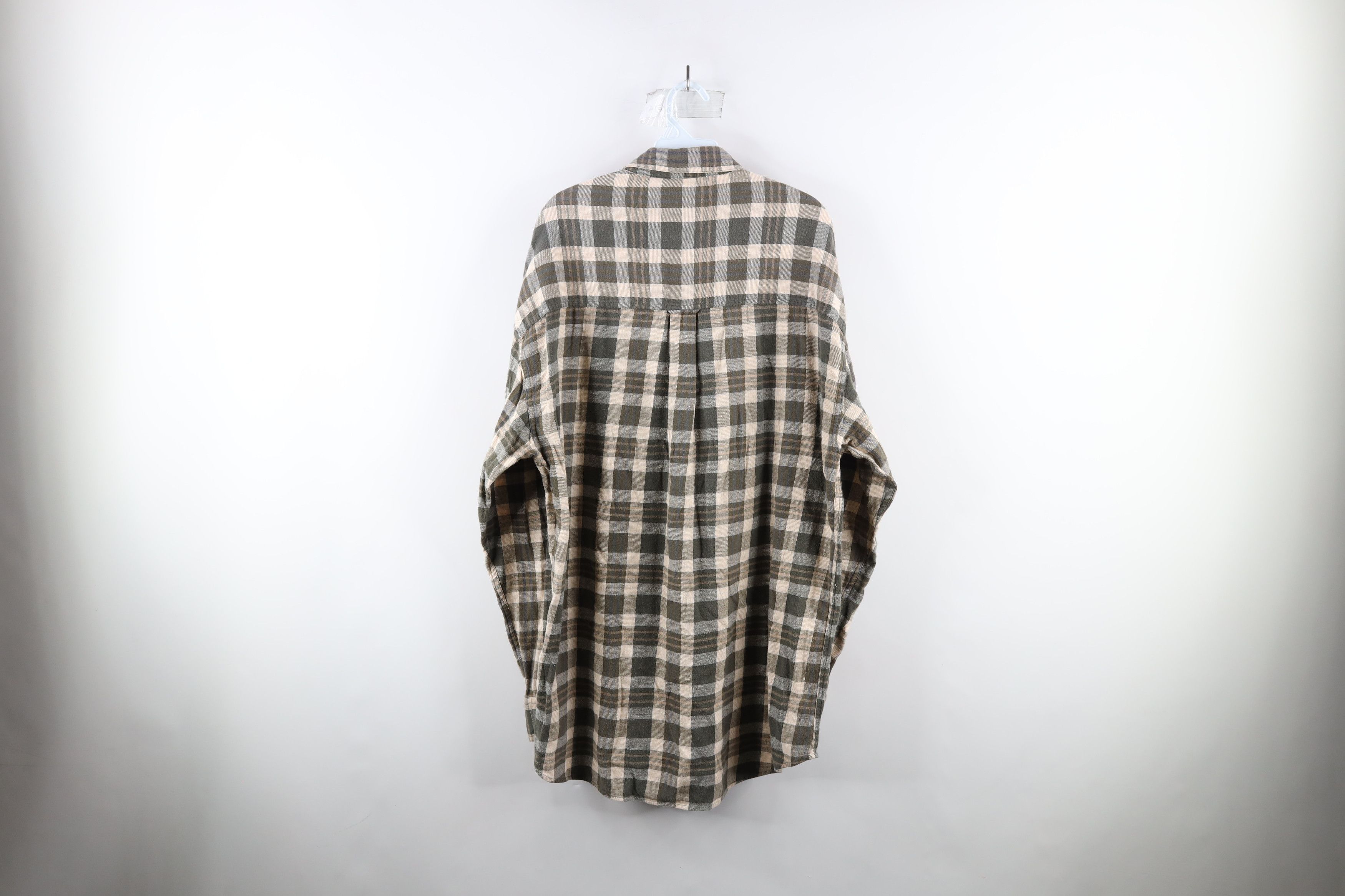 Polo Ralph Lauren Vintage 90s Chaps Ralph Lauren Out Flannel Button Shirt Size US L / EU 52-54 / 3 - 7 Thumbnail