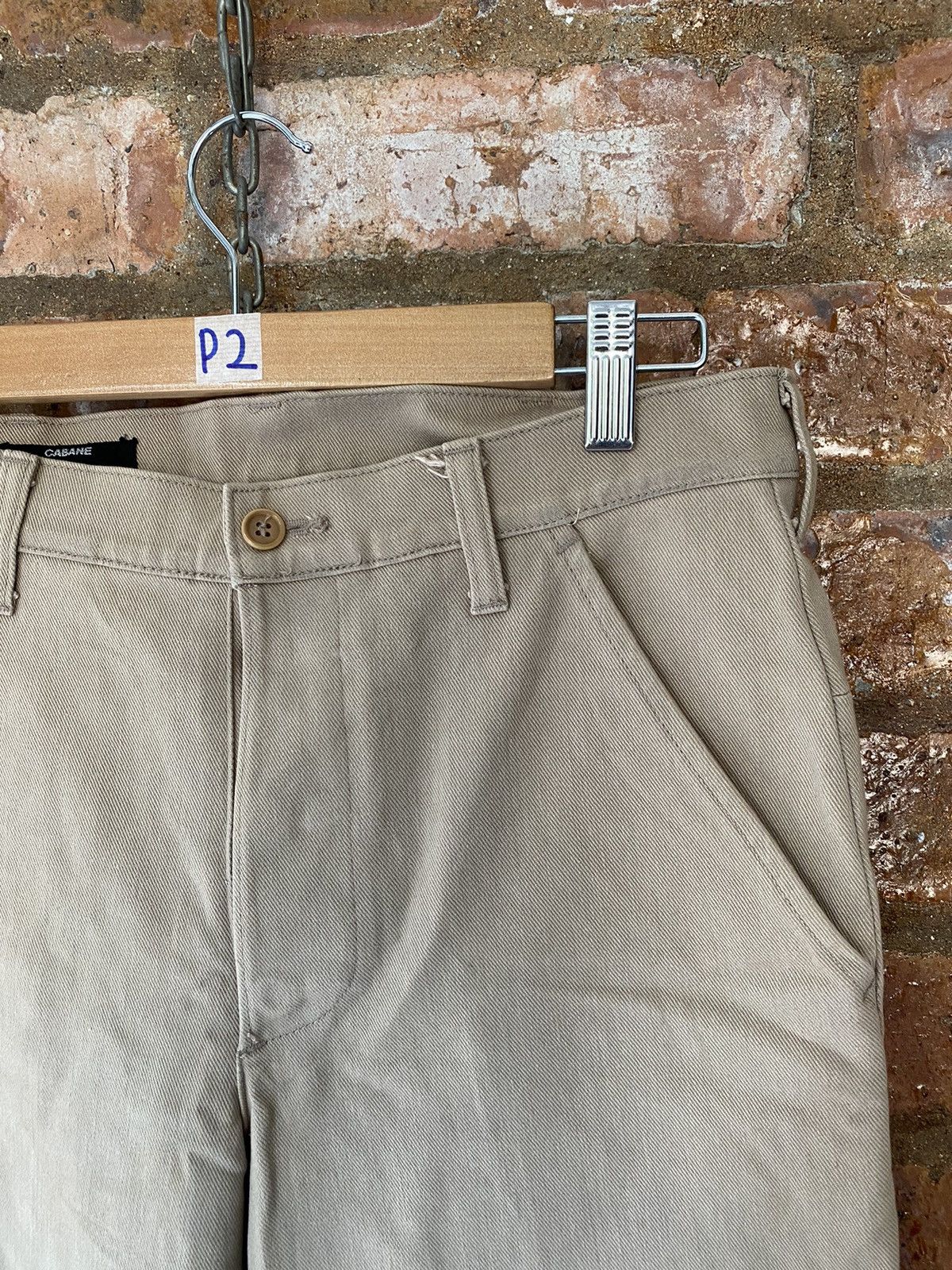 CABANE de ZUCCa 2000s Heavy Cargos Pants Zipper back pocket Size US 30 / EU 46 - 5 Thumbnail