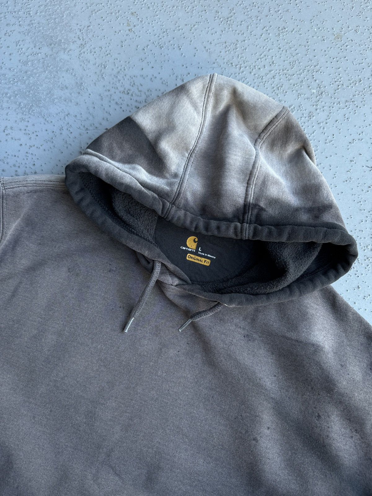 Carhartt PERFECTLY faded gray CARHARTT hoodie Large Size US L / EU 52-54 / 3 - 5 Thumbnail
