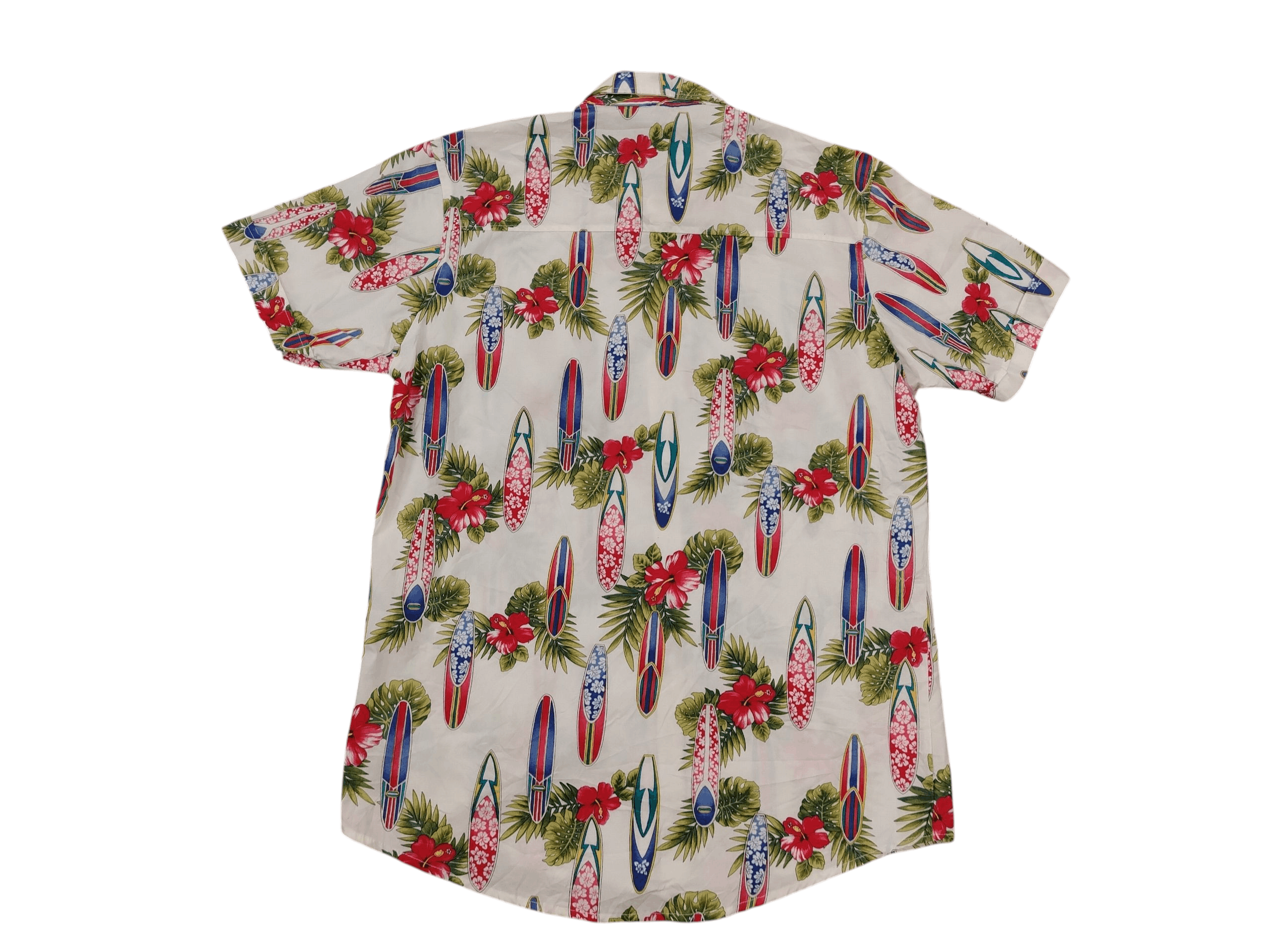 Prince Hawaiian shirt surfboard and hibiscus flower Size US M / EU 48-50 / 2 - 2 Thumbnail