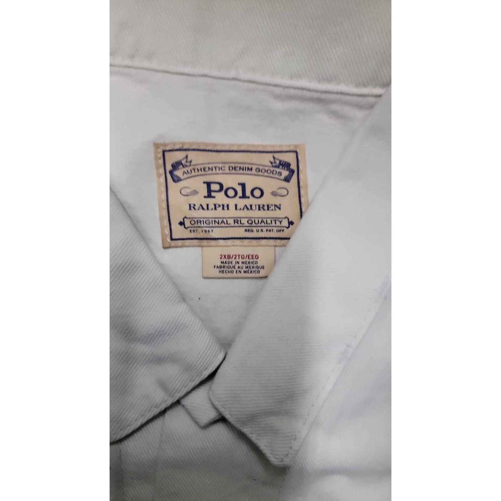Polo Ralph Lauren Polo Ralph Lauren Men's Denim Trucker Jacket Size US L / EU 52-54 / 3 - 6 Thumbnail