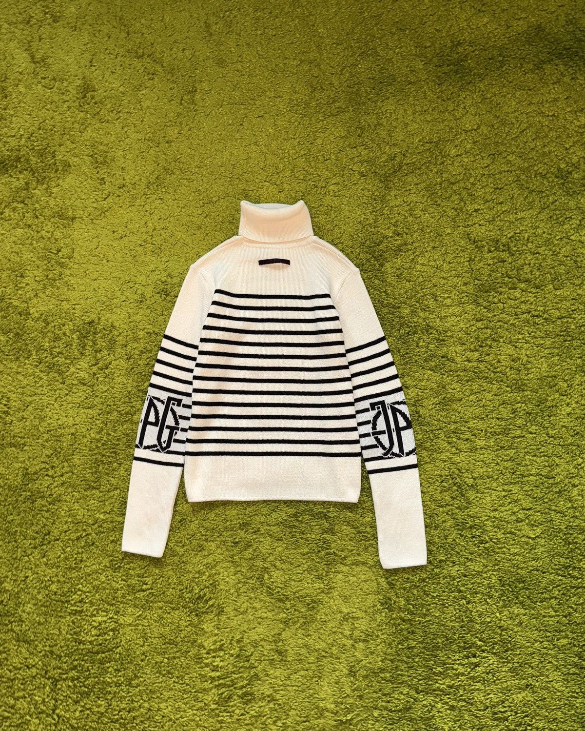 Jean Paul Gaultier × Vintage Jean Paul Gaultier A/W 2003 archive vintage striped sweater Size M / US 6-8 / IT 42-44 - 1 Thumbnail