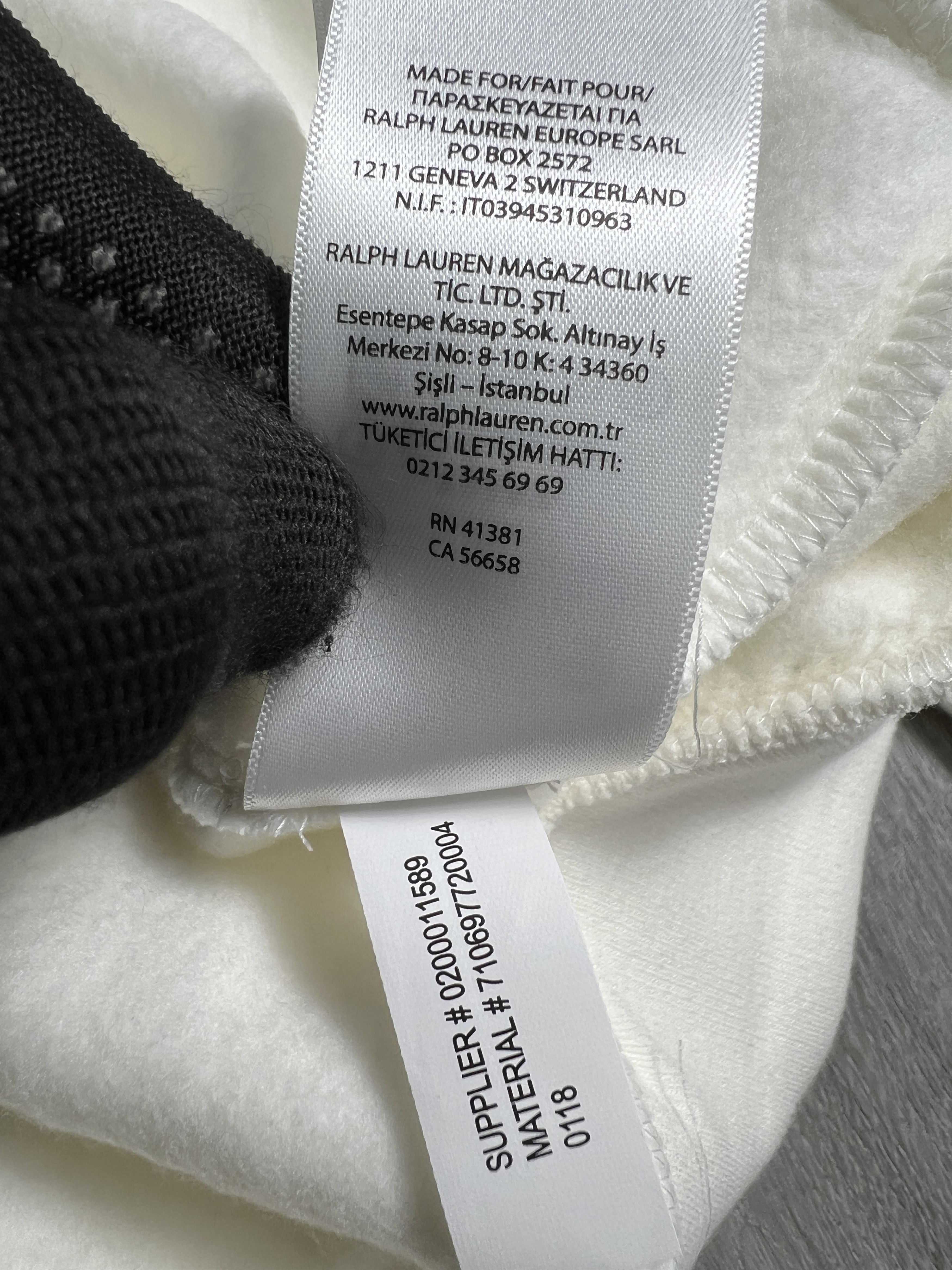 Polo Ralph Lauren *NWT Polo Ralph Lauren Cross Flags Sweatshirt (L) JKA478 Size US L / EU 52-54 / 3 - 12 Thumbnail