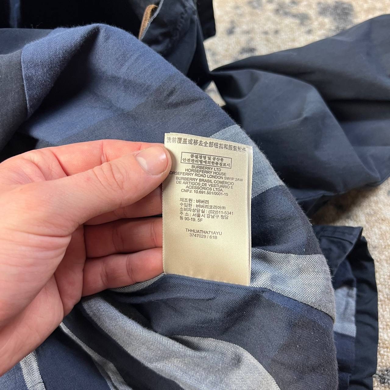 Burberry Burberry Brit Nova Check Rare Coat Luxury Y2K Style Size L / US 10 / IT 46 - 16 Thumbnail