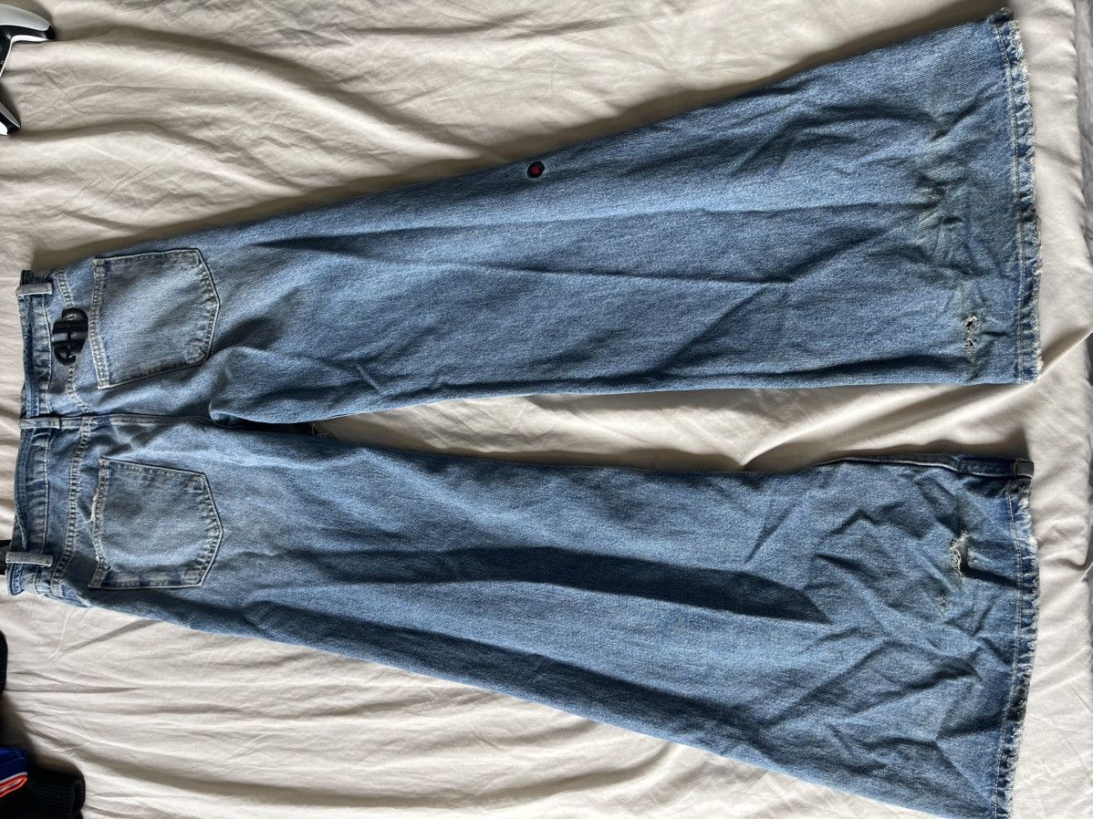 Rhude × Zara Zara x rhude flared demim Size US 31 - 3 Thumbnail