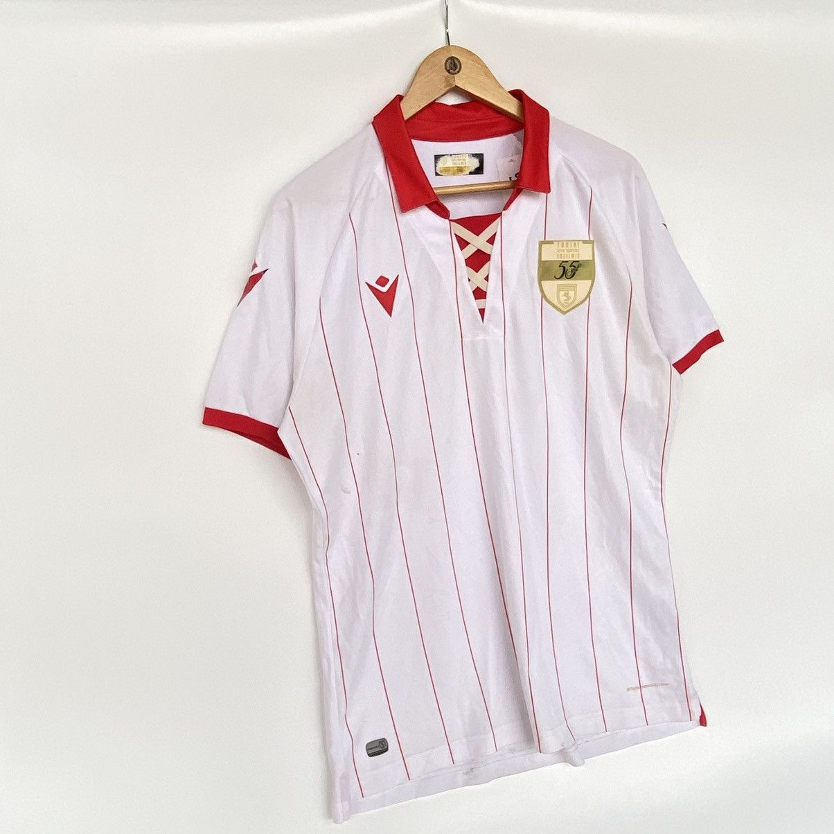 Other Vintage Yazilmis Shirt Football White/Red Pullover Size XXL Size US XXL / EU 58 / 5 - 3 Thumbnail