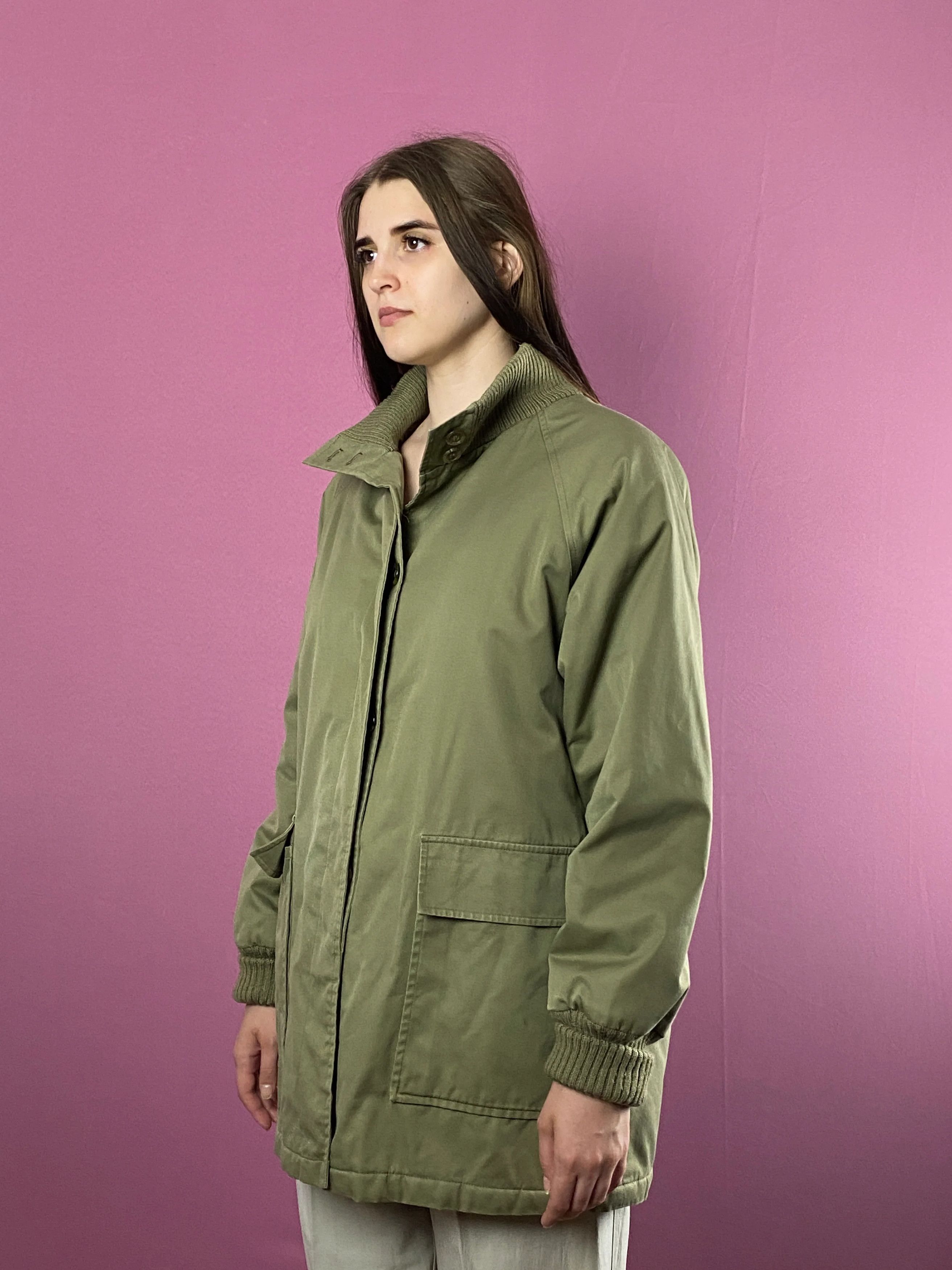 80s Burberrys Vintage Women's Coat - L