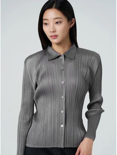 Issey Miyake ISSEY MIYAKE Pleats Please Basics Shirt Size M / US 6-8 / IT 42-44 - 4 Thumbnail