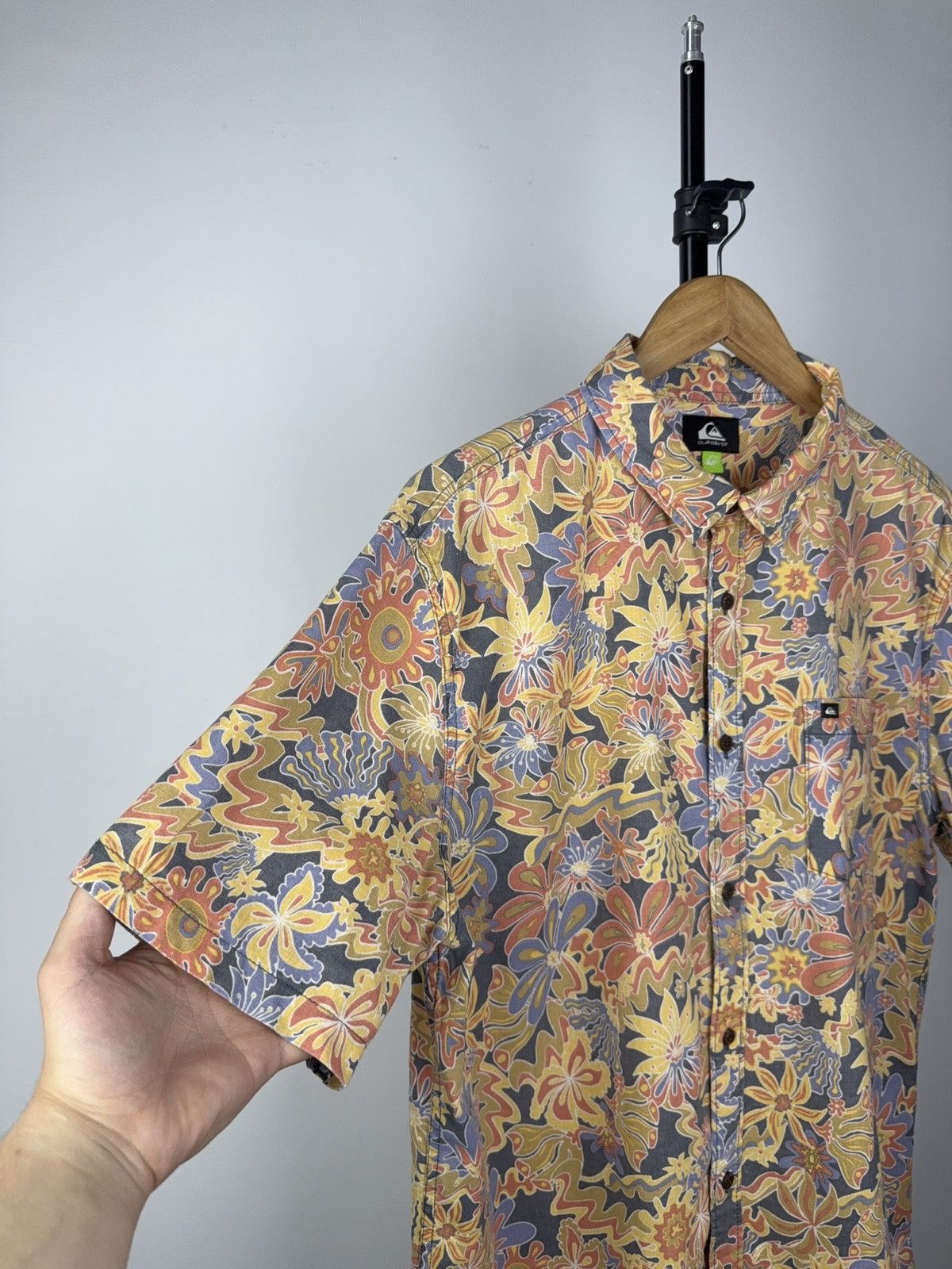 Quiksilver × Sun Surf Vintage style 00s QUIKSILVER Surf Hawaii Short Sleeve Shirt Size US M / EU 48-50 / 2 - 4 Thumbnail