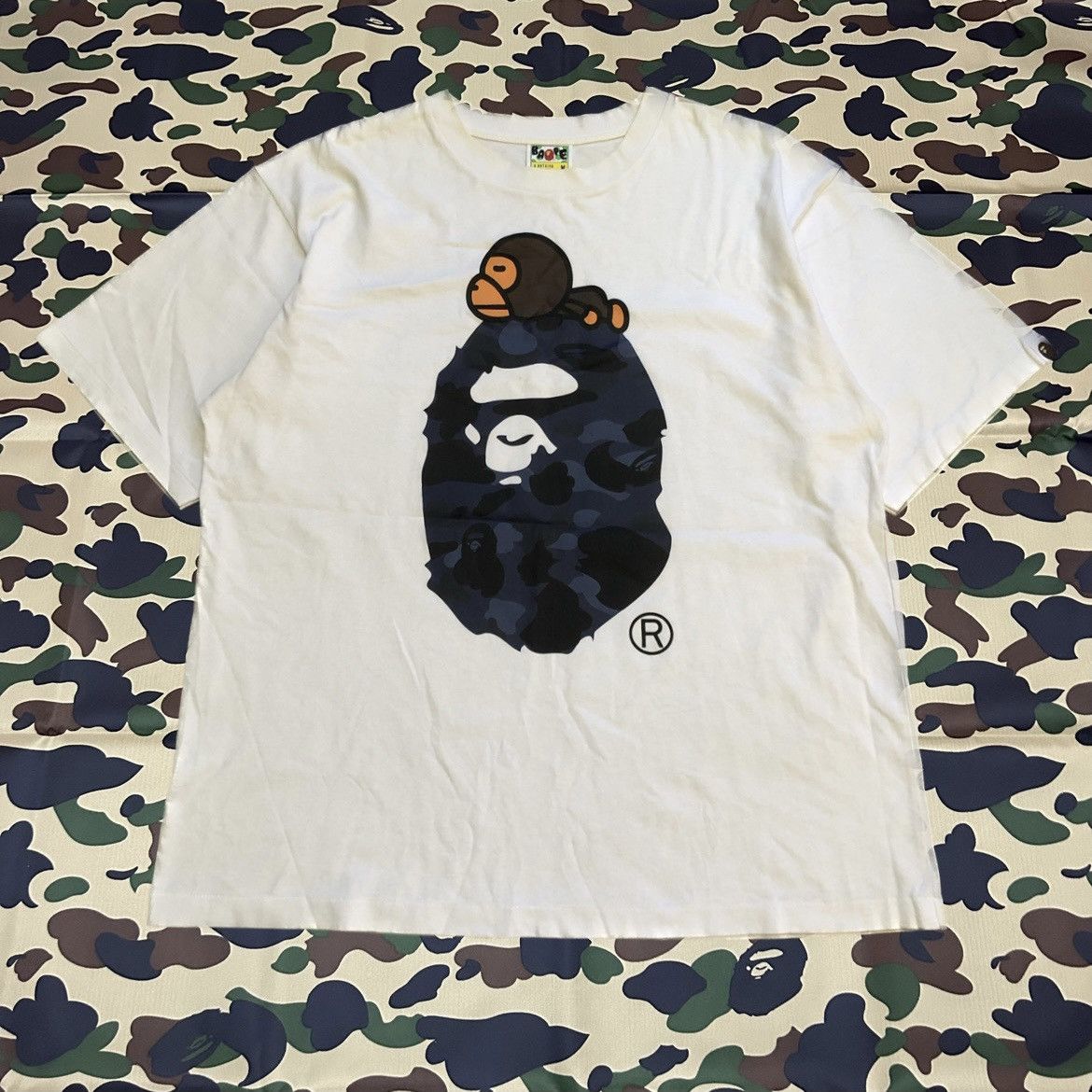 A Bathing Ape Clinging Ape Tee