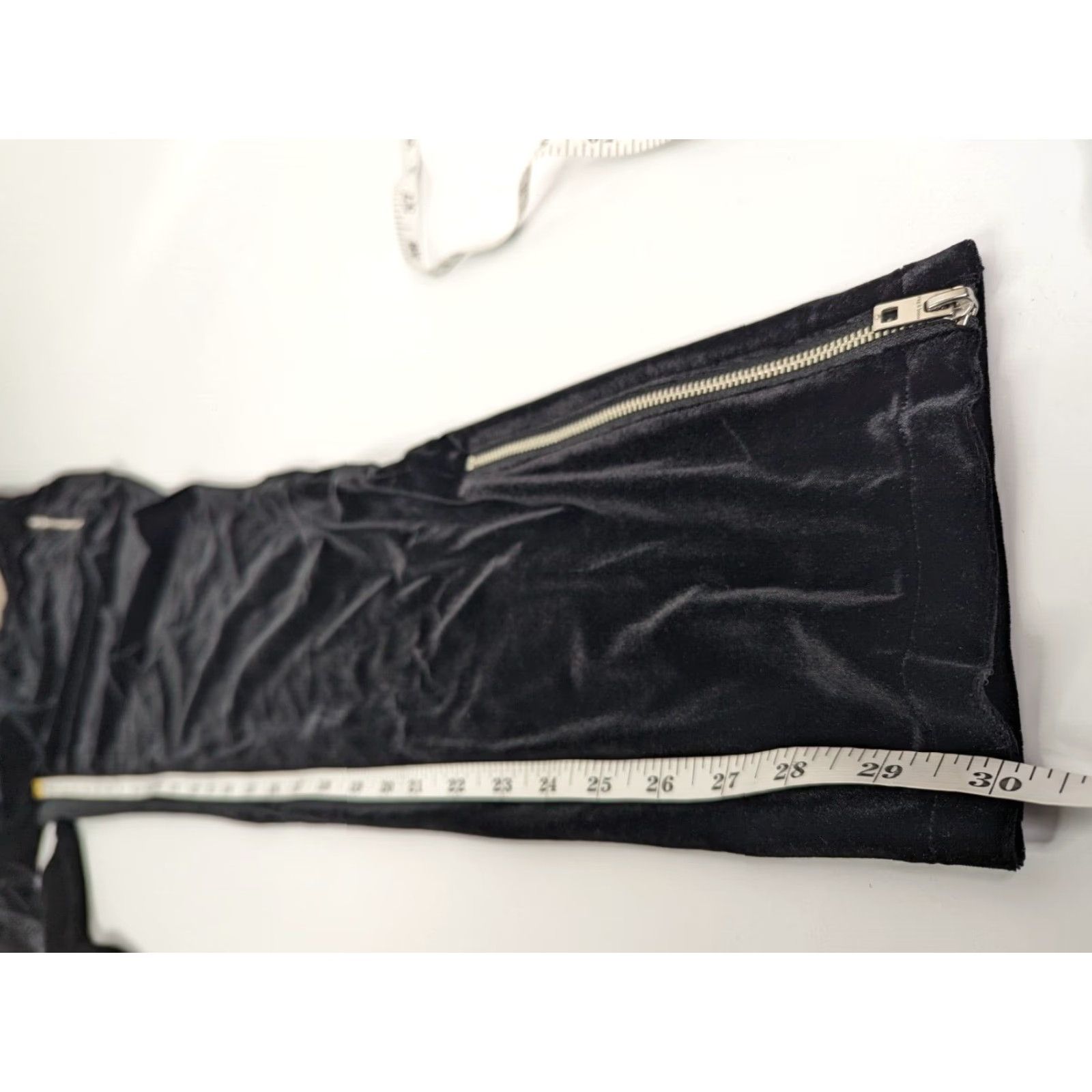Rag & Bone rag & bone Women’s Black Velour Zip Pockets Drawstring Track Pants S Small Size 28" / US 6 / IT 42 - 6 Thumbnail