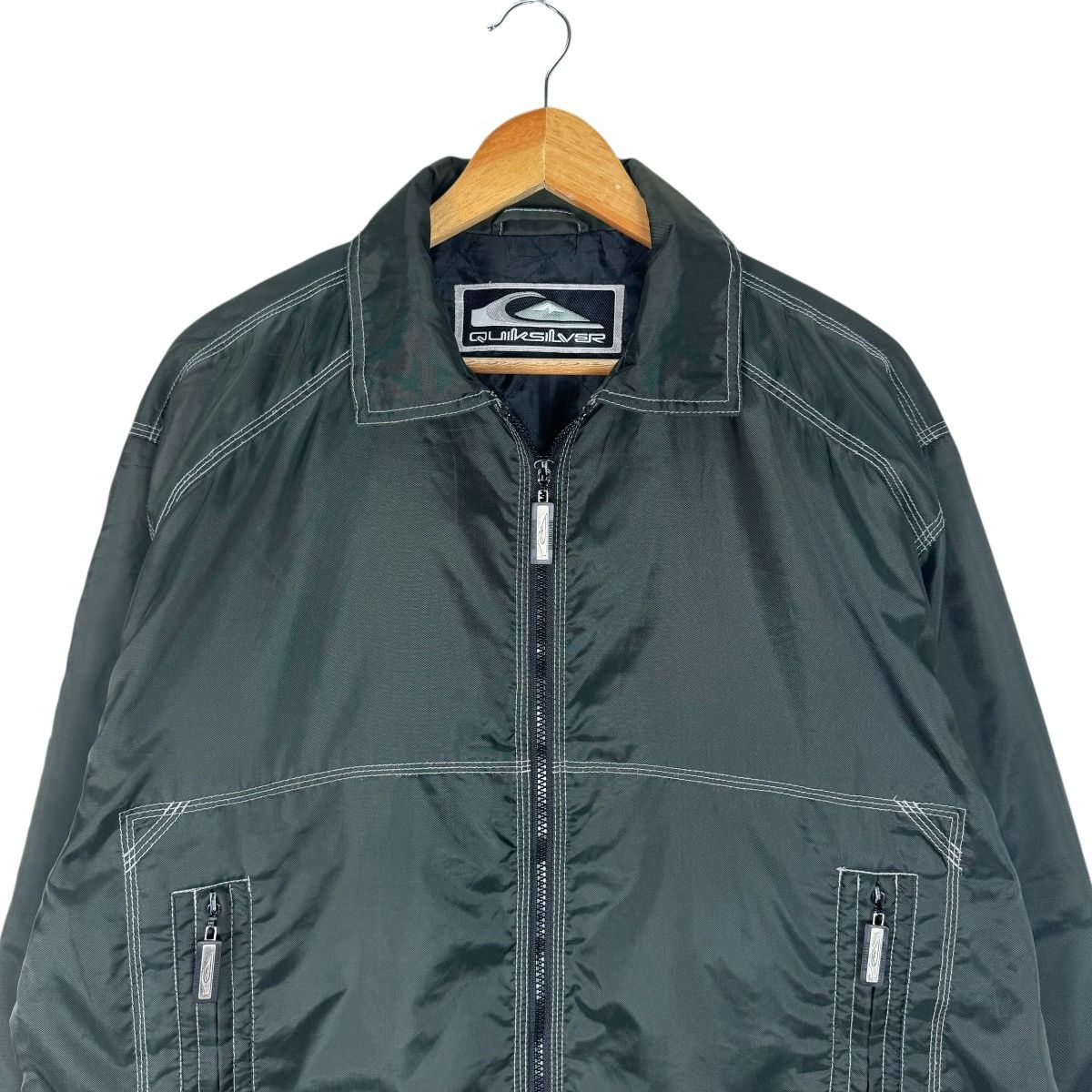 Quicksilver ☀️VTG 90s QUICKSILVER OVERSIZE ZIPPER JACKET Size US M / EU 48-50 / 2 - 3 Thumbnail