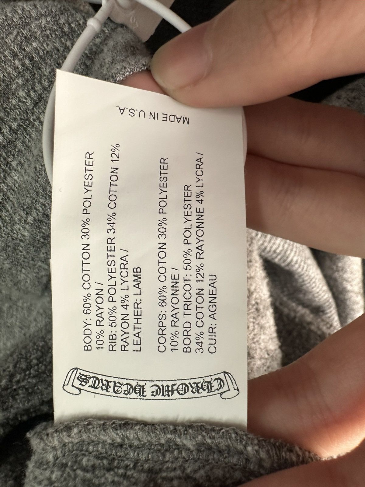 Chrome Hearts chrome hearts patches sweater Size US M / EU 48-50 / 2 - 9 Thumbnail