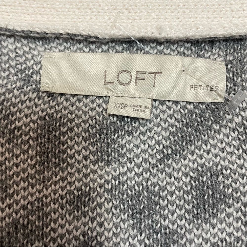 Loft New LOFT Cropped Leopard Print V-Neck Cotton Cardigan Size Size XXS / US 00 / IT 34 - 7 Thumbnail