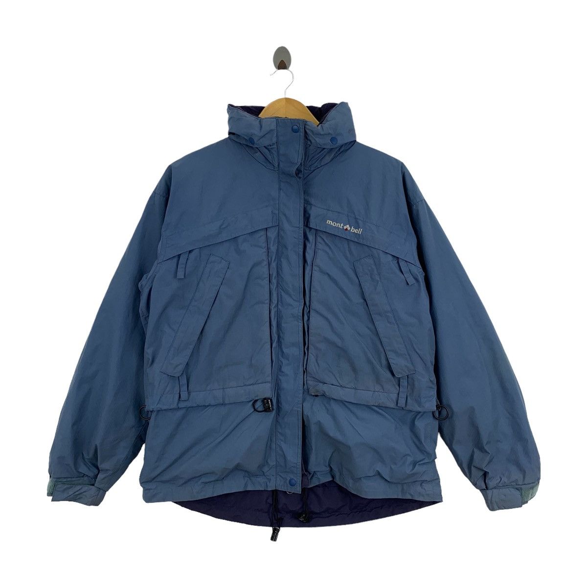 Montbell × Vintage Vintage MONTBELL Outdoor Sportswear Small Logo Zipper Jacket Size US M / EU 48-50 / 2 - 1 Thumbnail