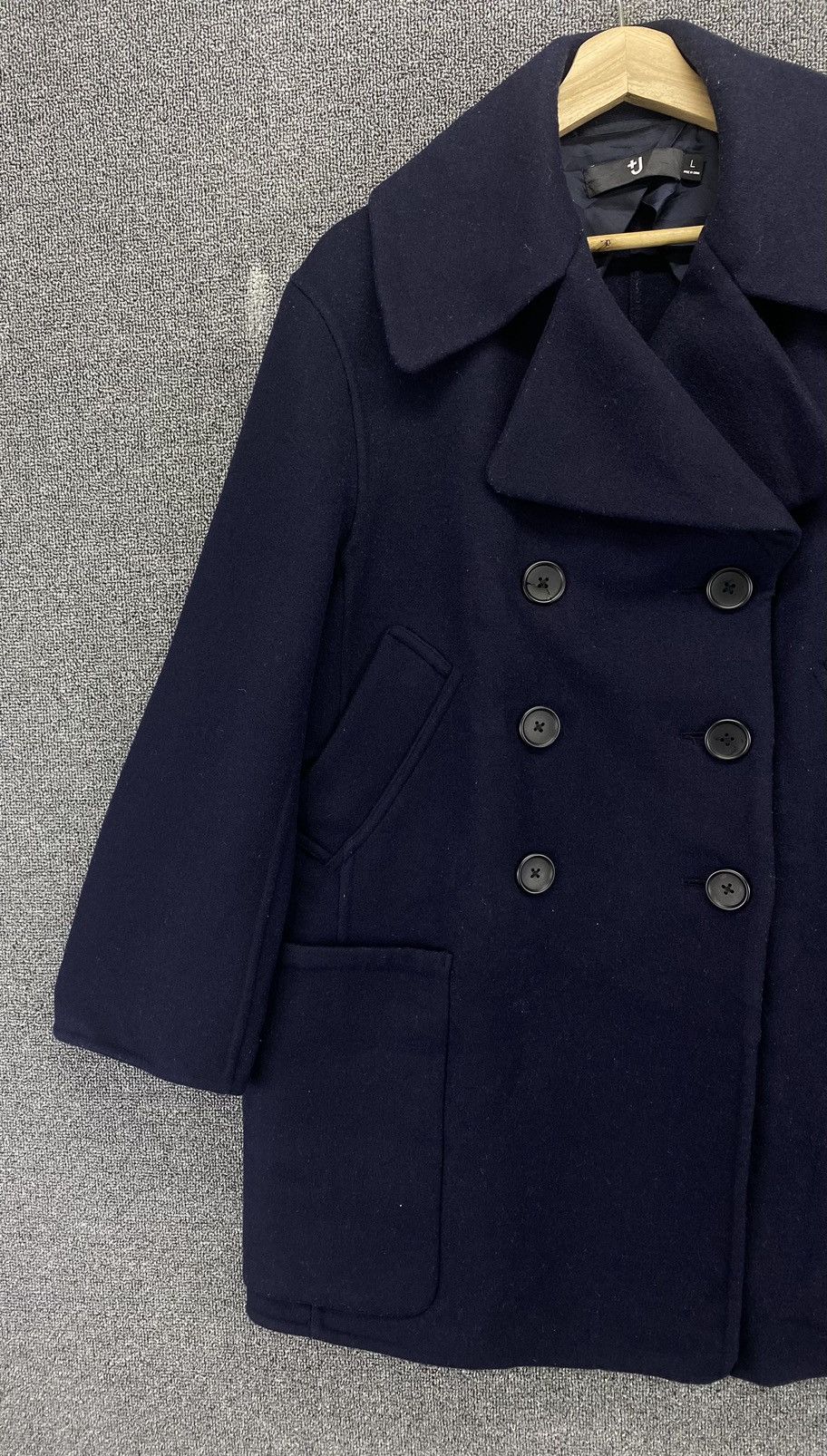 Jil Sander × Uniqlo Jil Sander x Uniqlo Double Breasted Wool Jacket Size US L / EU 52-54 / 3 - 3 Thumbnail
