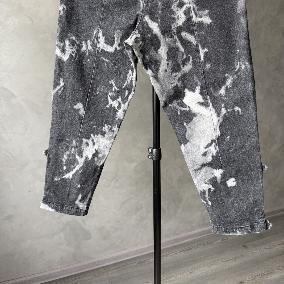 Masnada Masnada Womens Gray Tie Dye Pants Size 28" / US 6 / IT 42 - 9 Thumbnail