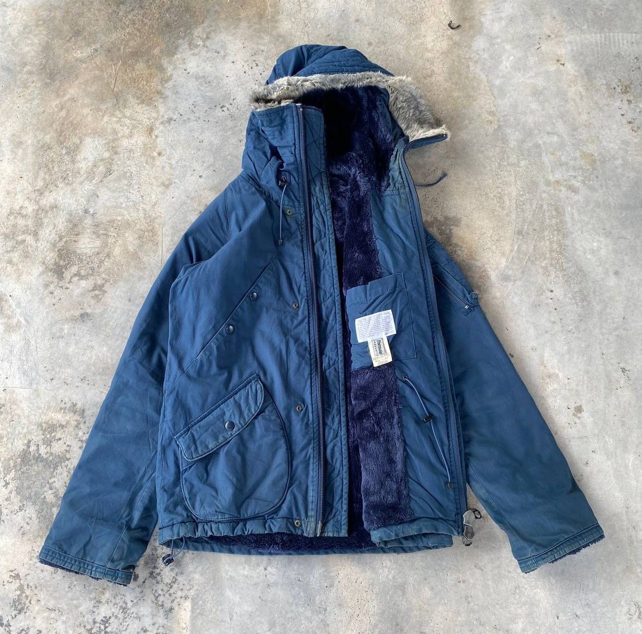 Nonnative VINTAGE NONNATIVE MILITARY COLD JACKET SHERPA FUR HOODIE Size US M / EU 48-50 / 2 - 8 Thumbnail