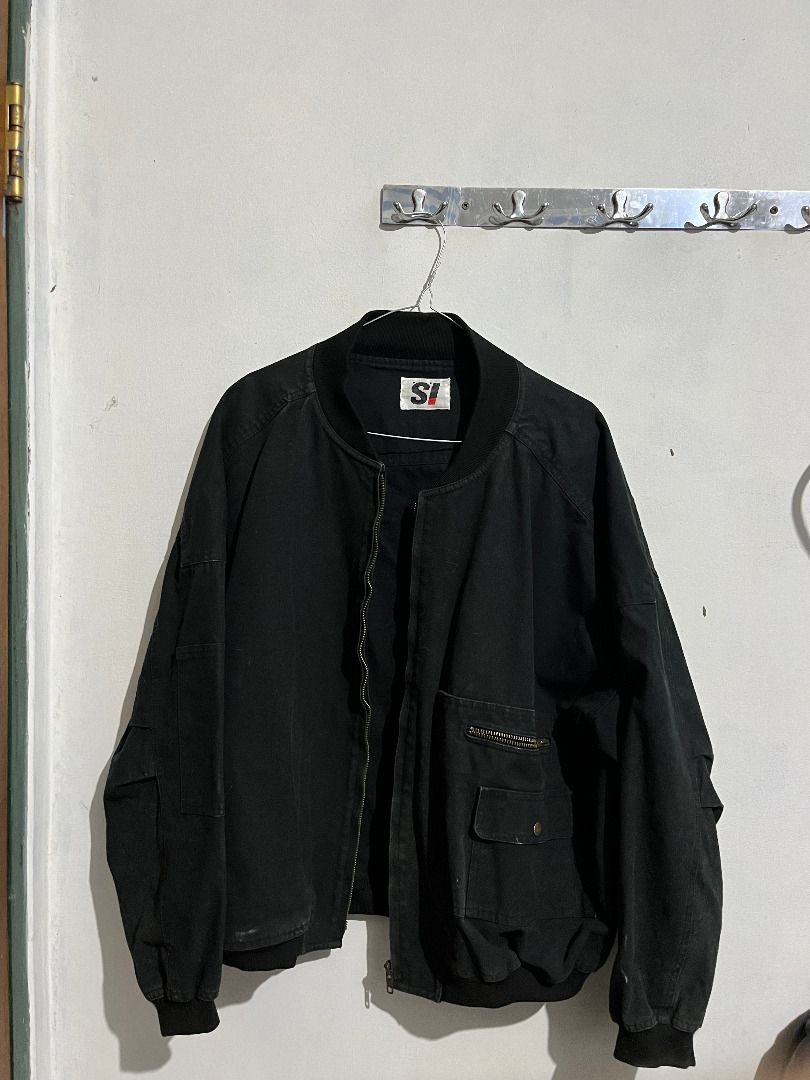 Issey Miyake issey miyake IS bomber jacket Size US L / EU 52-54 / 3 - 3 Thumbnail