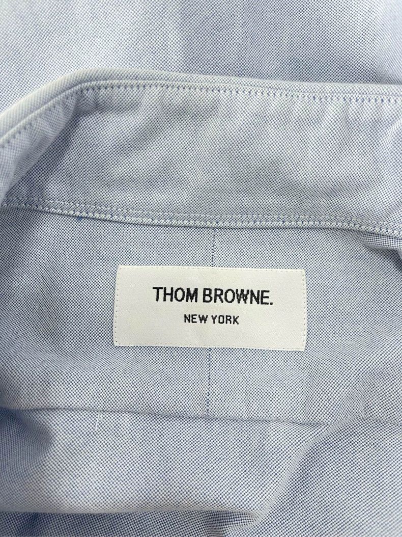 Thom Browne Thom Browne Armband straight shirt, blue Size US XS / EU 42 / 0 - 3 Thumbnail