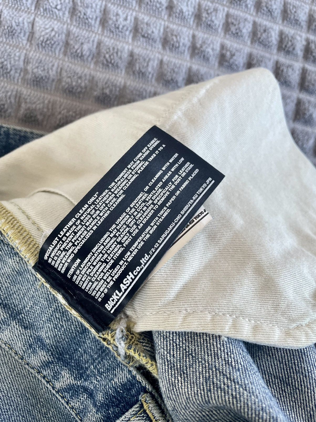 Isamu Katayama Backlash Isamu Katayama Backlash Rock’n’roll Distressed Slim Jeans Size US 34 / EU 50 - 13 Thumbnail