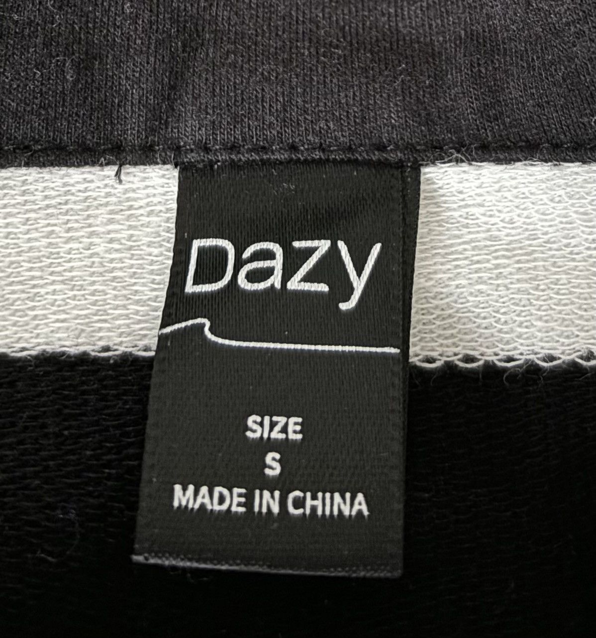 Shein SHEIN x Dazy Polo Striped Long Sleeve Shirt Size US S / EU 44-46 / 1 - 2 Thumbnail