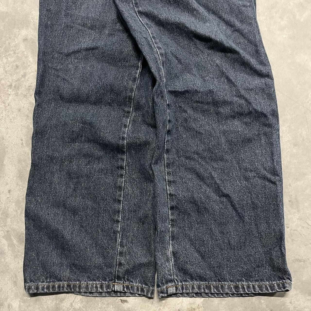Carhartt Vintage Y2K/2000s Grunge Carpenter Dark Wash Denim Jeans! Size US 33 - 6 Thumbnail