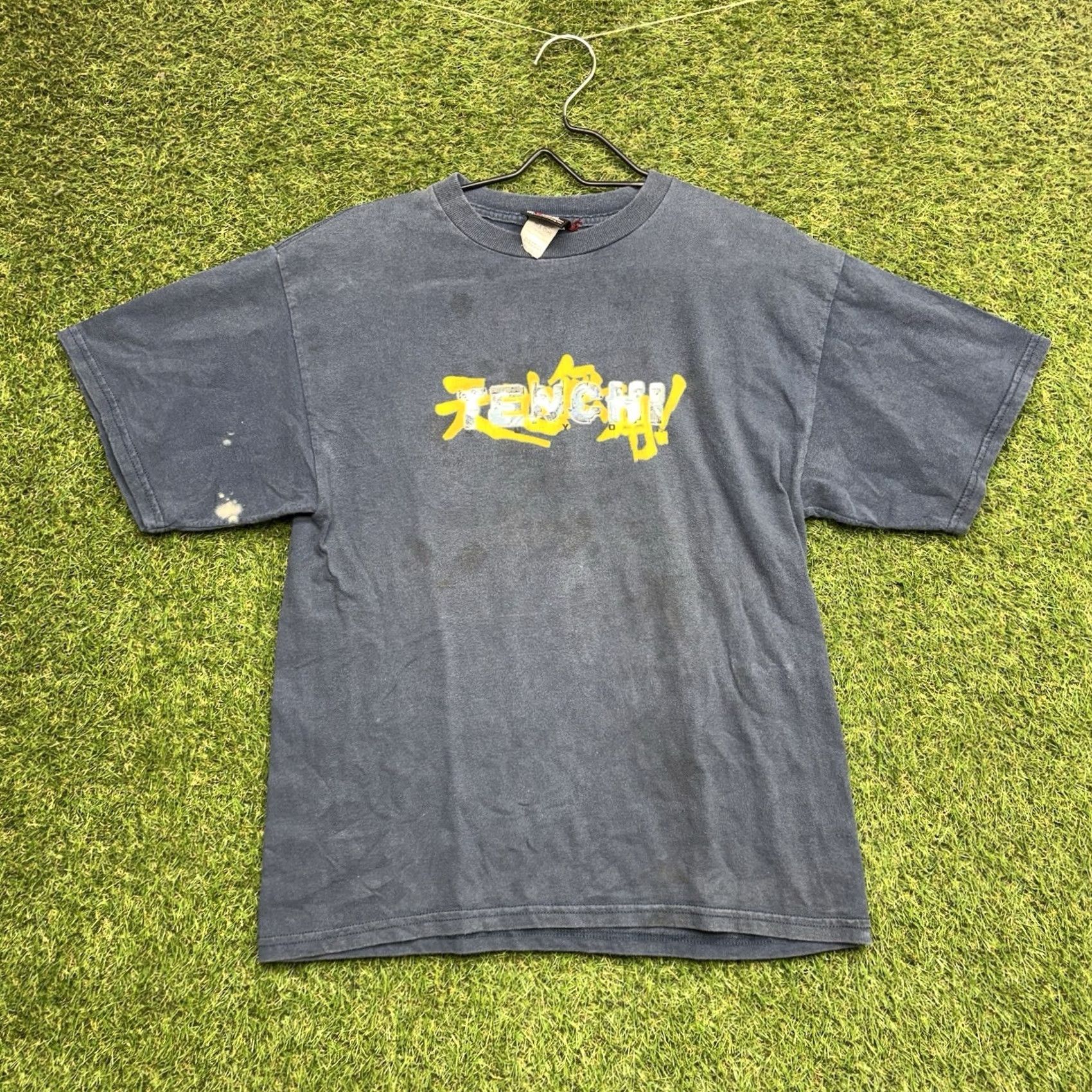 Gildan VINTAGE Tenchi Muyo GXP Shirt Mens XL Black Graphic Print 90s Anime Cartoon Gildan T-Shirt Mens XL Size US XL / EU 56 / 4 - 2 Thumbnail