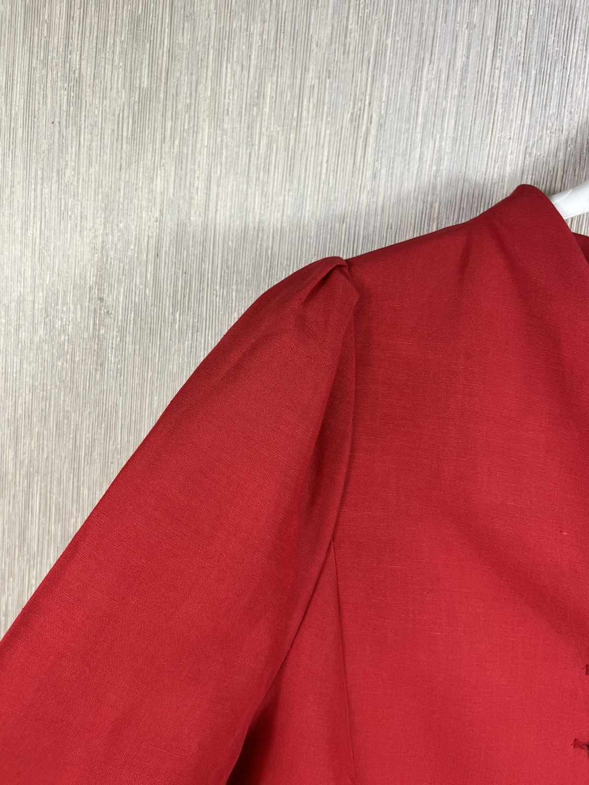 Designer × Marimekko Marimekko ritva falla linen blazer button jacket Size M / US 6-8 / IT 42-44 - 14 Thumbnail