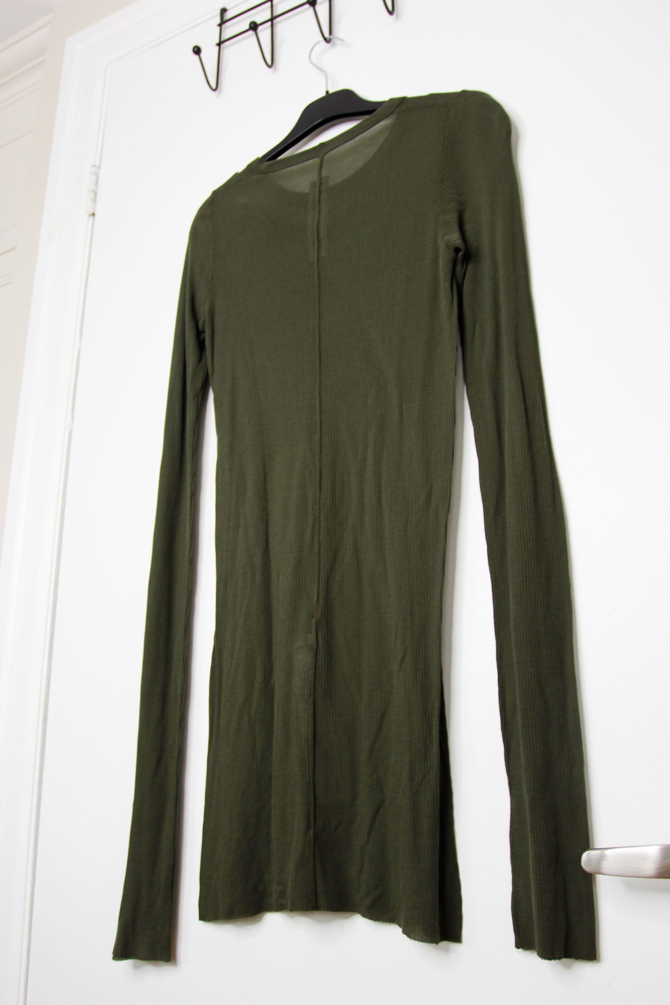 Rick Owens BNWT AW24 RICK OWENS "PORTERVILLE" RIB LS T TSHIRT FOREST S Size US S / EU 44-46 / 1 - 7 Thumbnail