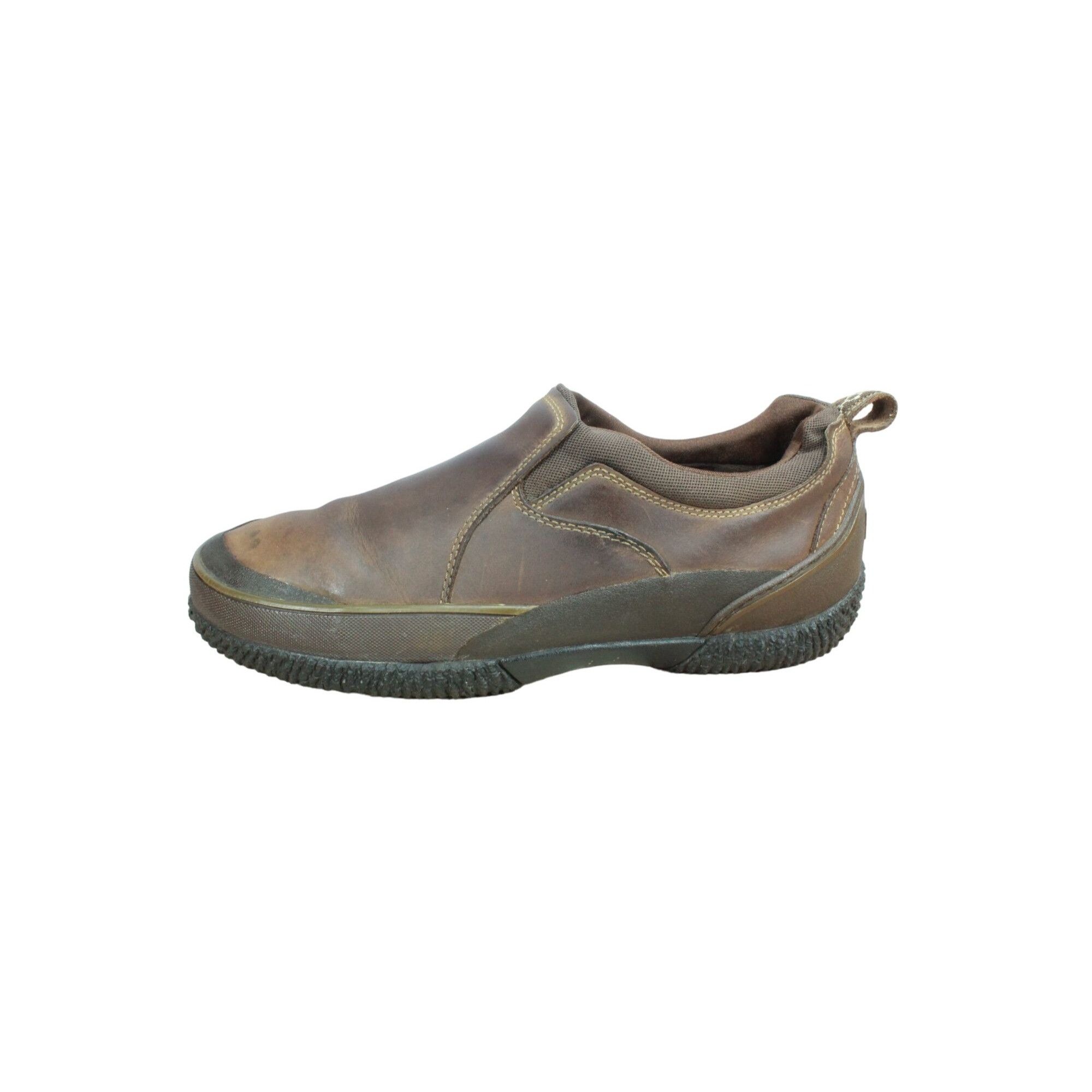 L.L. Bean LL Bean Mens Brown Leather Traverse Slip-on Trail Shoes Size US 11 / EU 44 - 1 Thumbnail