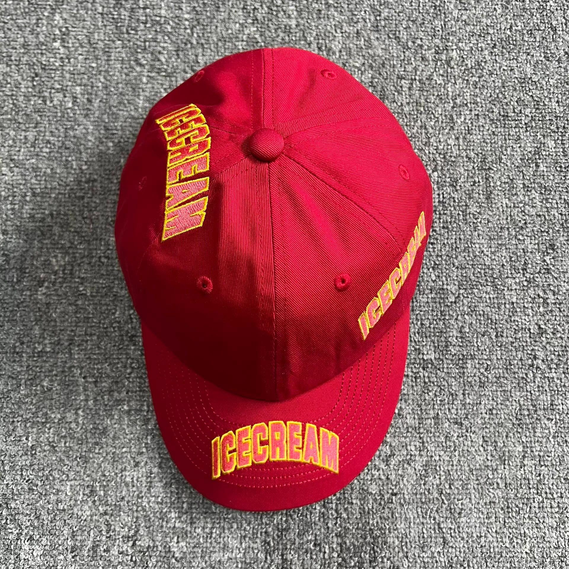 Billionaire Boys Club BBC ICECREAM Arch Embroidered Curved Brim Baseball Cap Q7 Size ONE SIZE - 3 Thumbnail