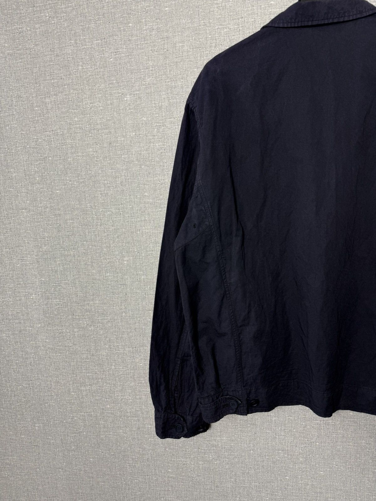 Burberry Burberry London Navy Cotton & Metal Utility Jacket Size L Size US L / EU 52-54 / 3 - 12 Thumbnail