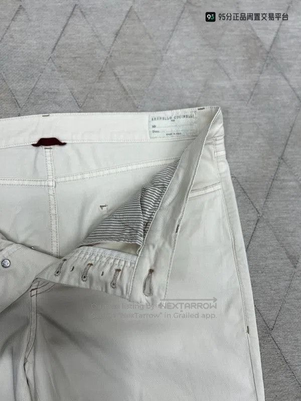 Brunello Cucinelli Brunello Cucinelli Men's Sea Island Cotton Casual Pants. Size US 34 / EU 50 - 4 Thumbnail
