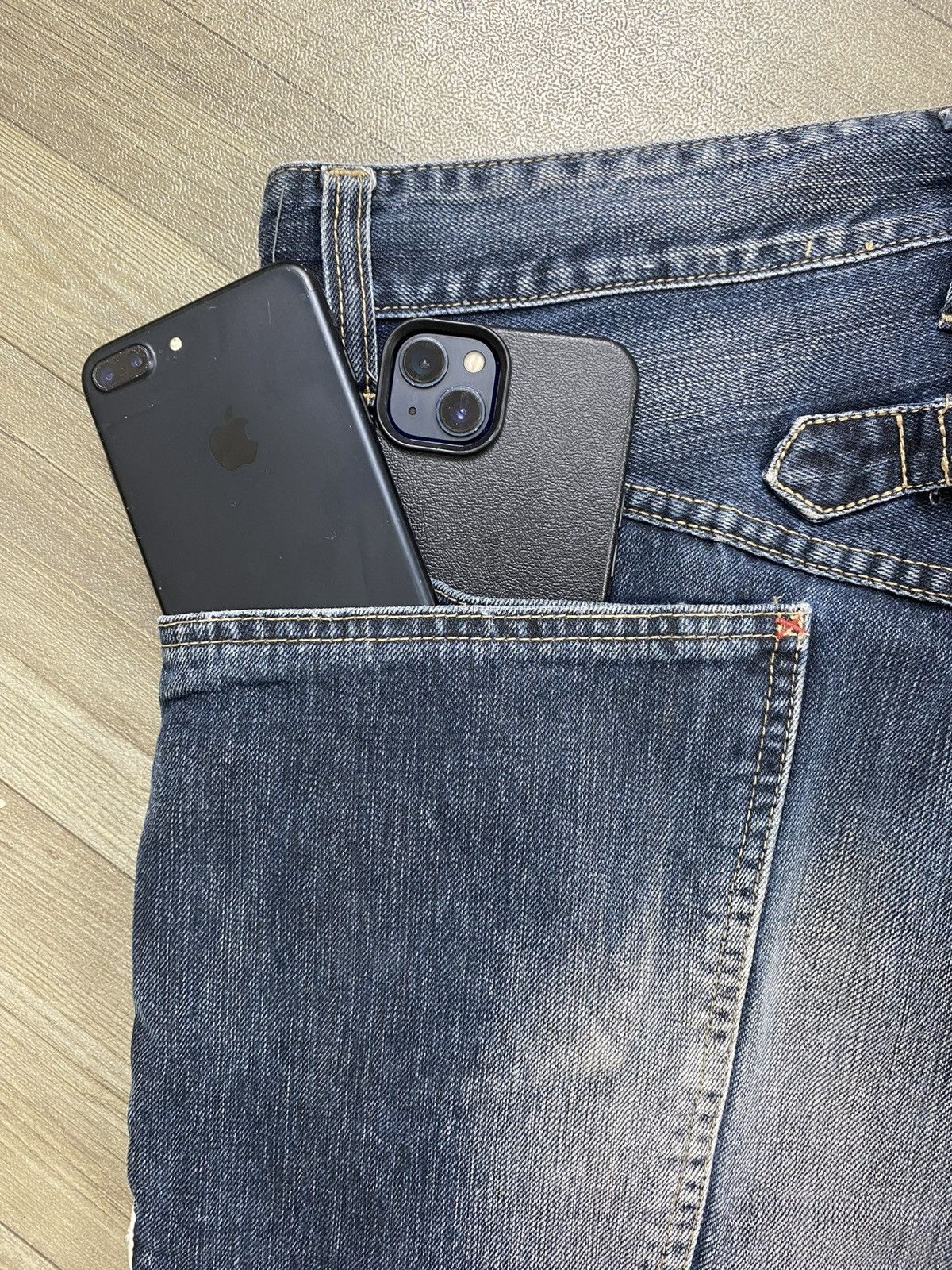 PPFM PPFM Platation Multipocket The Dessert Fox Distressed Jeans Size US 31 - 15 Thumbnail