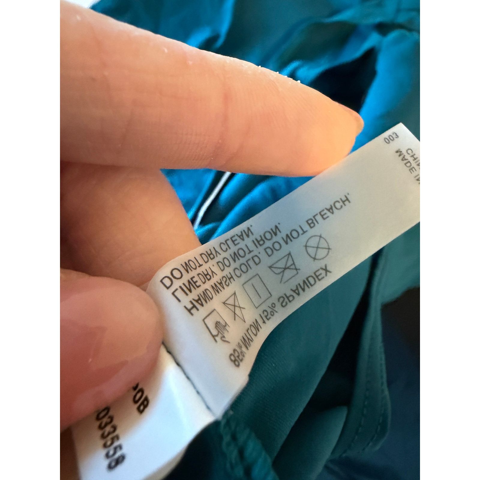 Other Tempt Me Teal 2 Piece Scoop Neck Top Shorts Tankini SwimSet Size ONE SIZE - 6 Thumbnail
