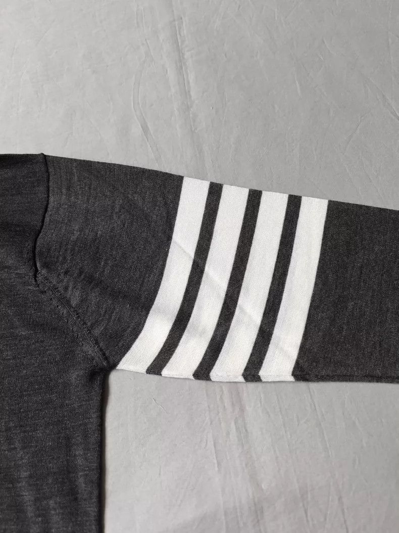 Thom Browne Thom Browne size0 Four bar wool knit sweater Size US XS / EU 42 / 0 - 4 Thumbnail