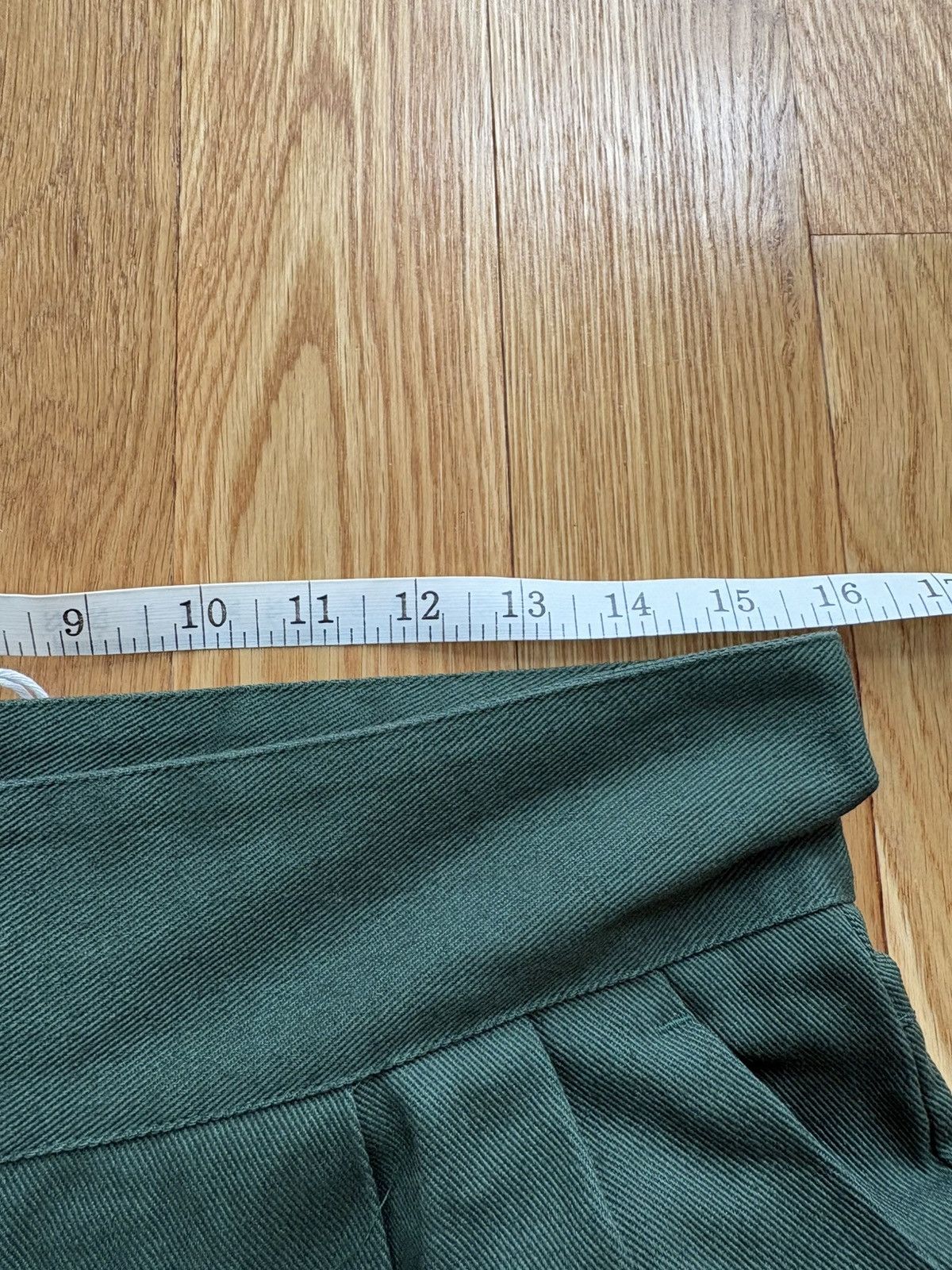 Pieces Uniques Pieces Uniques Le Pantalon Qwan Pleated Pants Gurkha M 32x32 Size US 32 / EU 48 - 12 Thumbnail