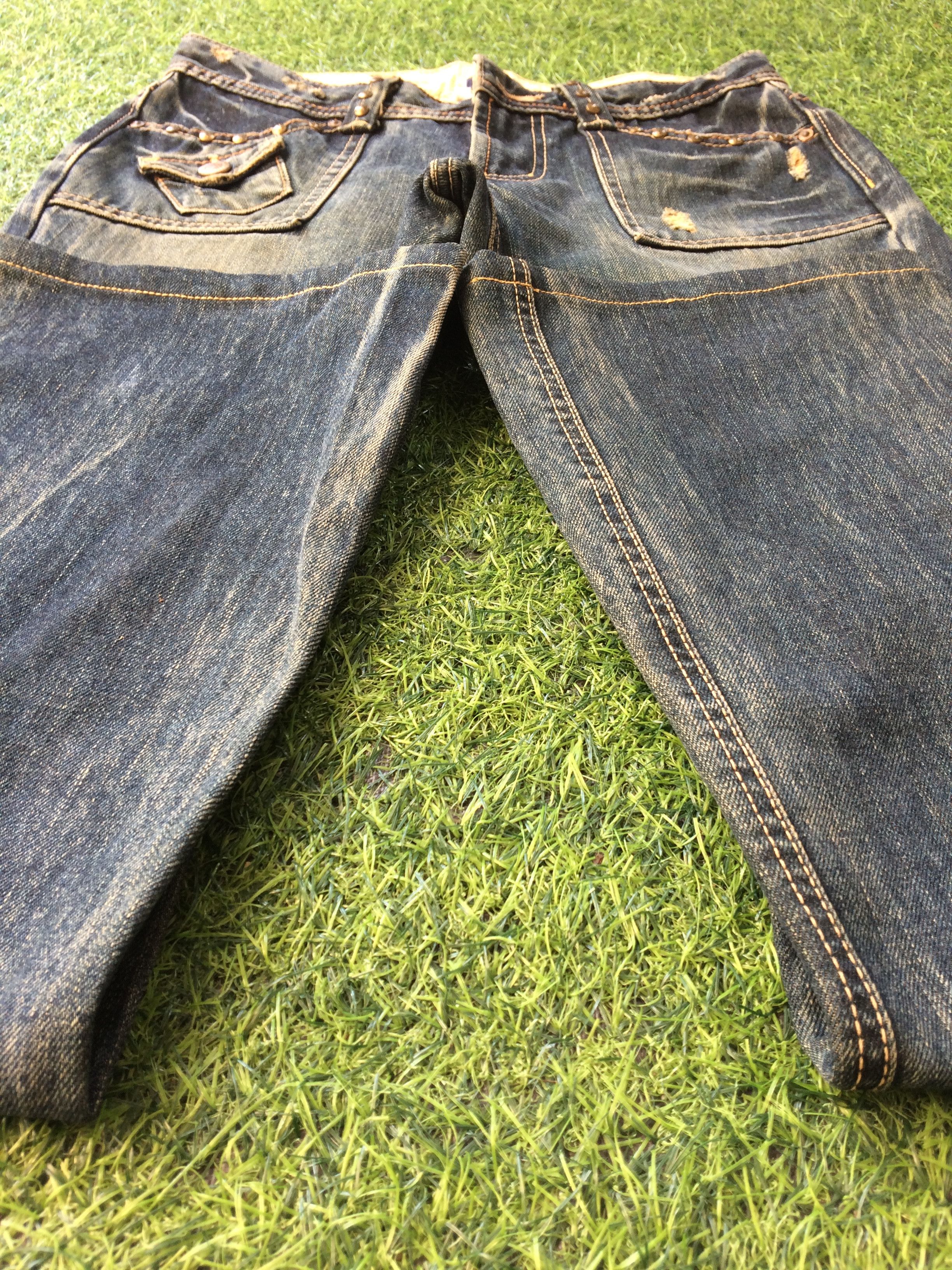 Japanese Brand Japanese Low Waist Bootcut Jeans #D-487 Size 27" / US 4 / IT 40 - 5 Thumbnail