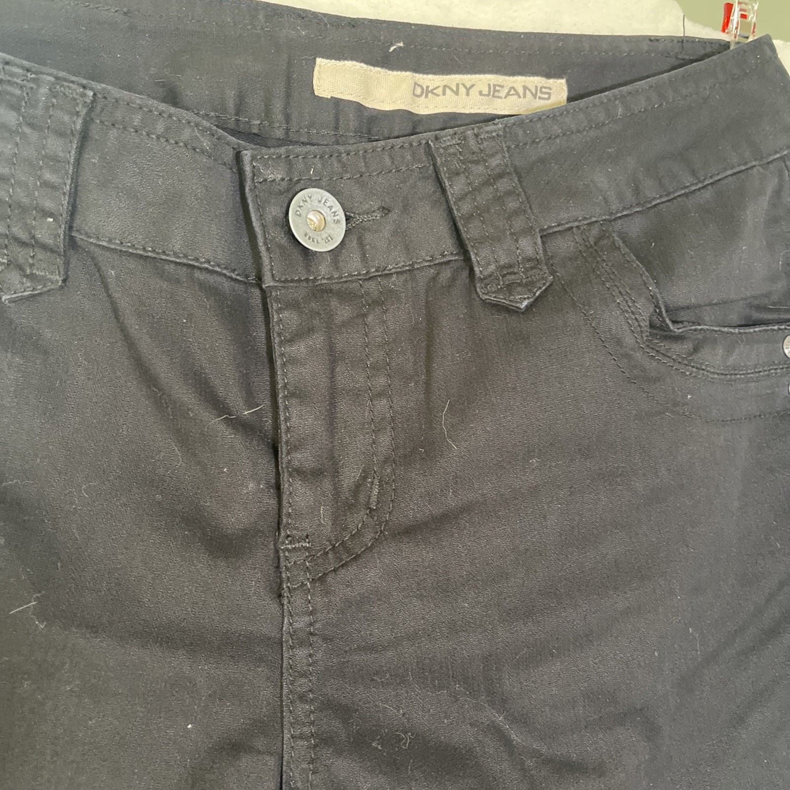 DKNY DKNY JEANS Cargo Pants Women’s Size 2 Black Size 26" / US 2 / IT 38 - 2 Thumbnail
