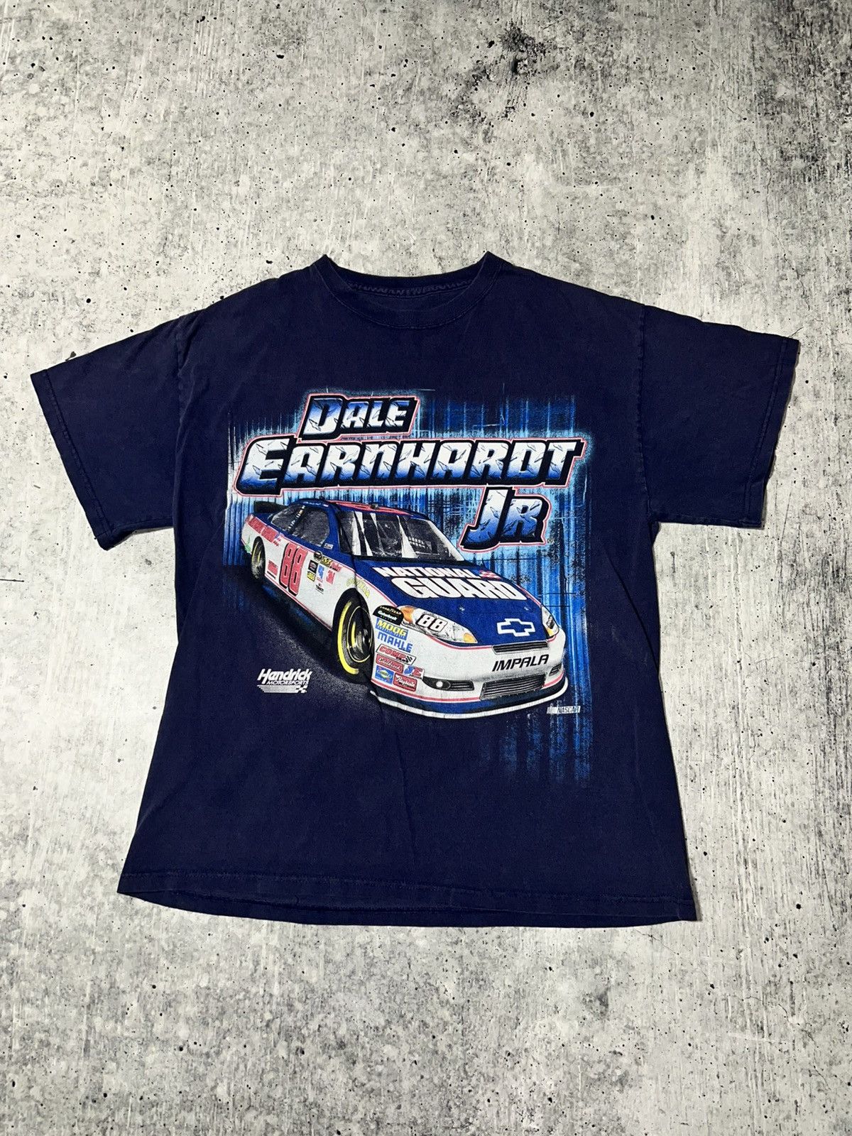 NASCAR Vintage Y2K Dale Earnhardt Jr Graphic Tee Size US L / EU 52-54 / 3 - 4 Thumbnail