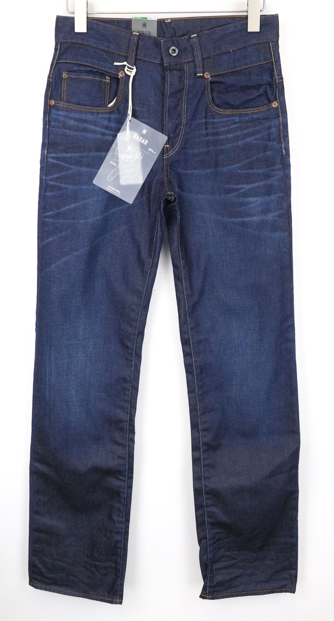 G-Star RADAR W28/L34 Washed Blue Cotton Jeans 74738 Size US 28 / EU 44 - 1 Thumbnail