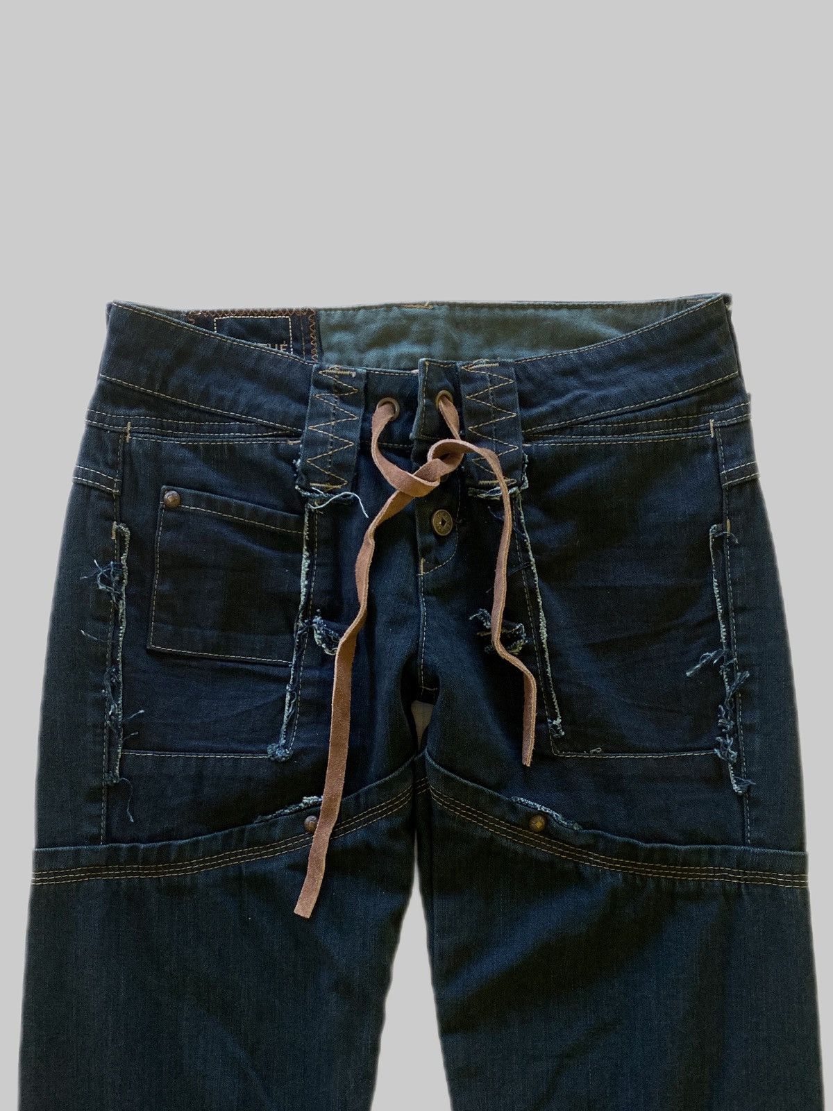 Marithe + Francois Girbaud CRAZY DESIGN Marithe Francois Girbaud Jeans Size 28" / US 6 / IT 42 - 2 Thumbnail